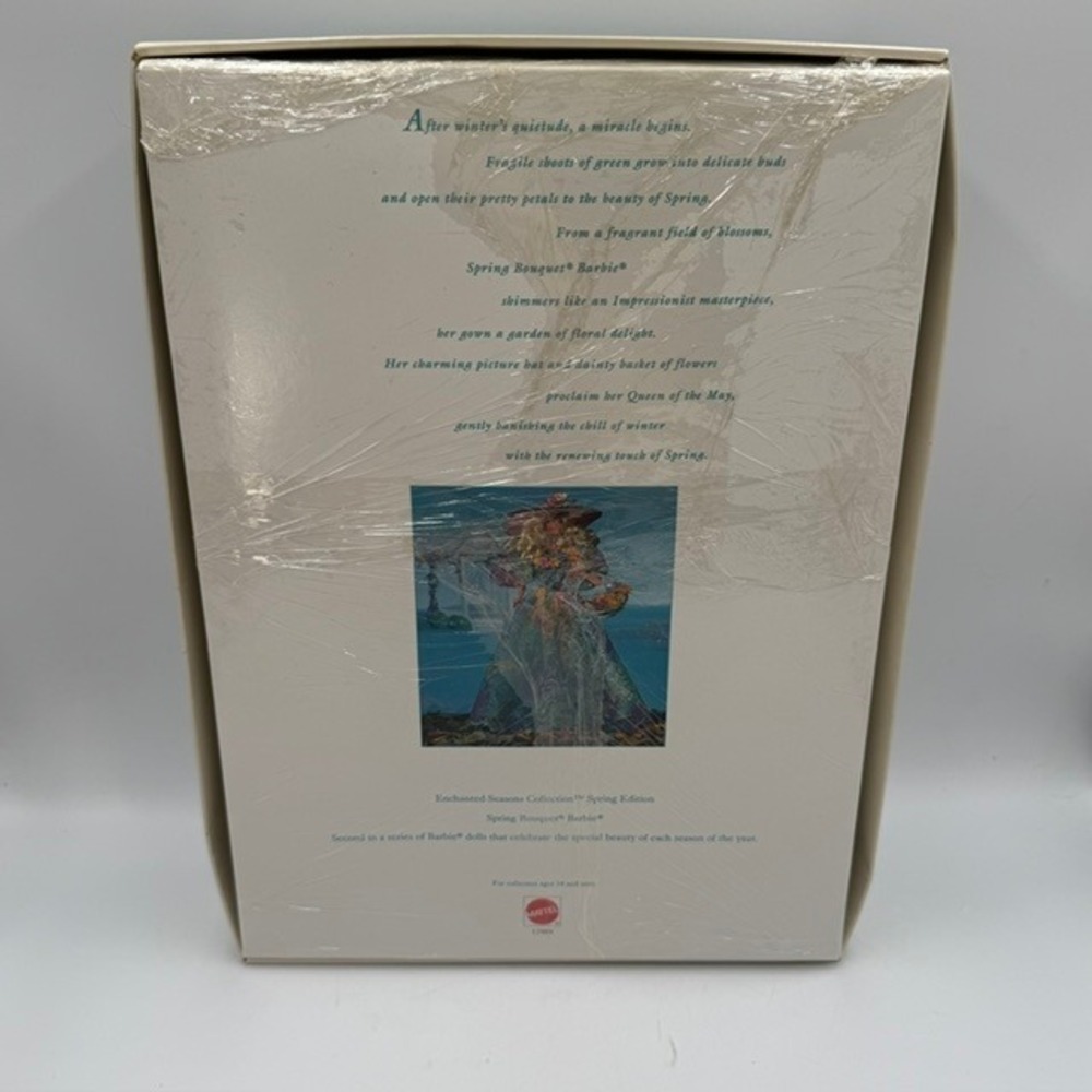 Spring Bouquet Barbie Enchanted Seasons Collection Limited Edition 1994 Mattel - Picture 8 of 9